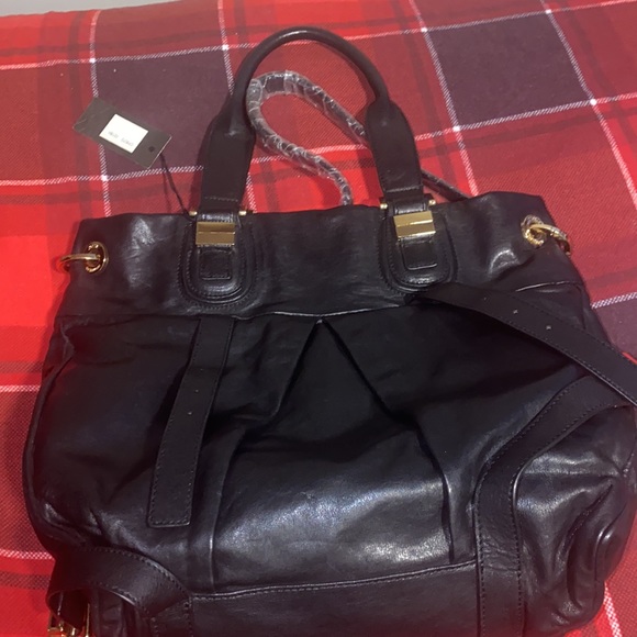 Joelle Hawkins Big black handbag - Picture 6 of 9